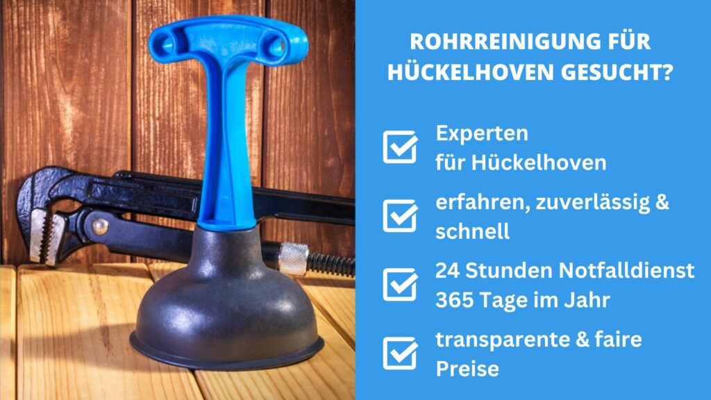Rohrreinigung Hückelhoven.