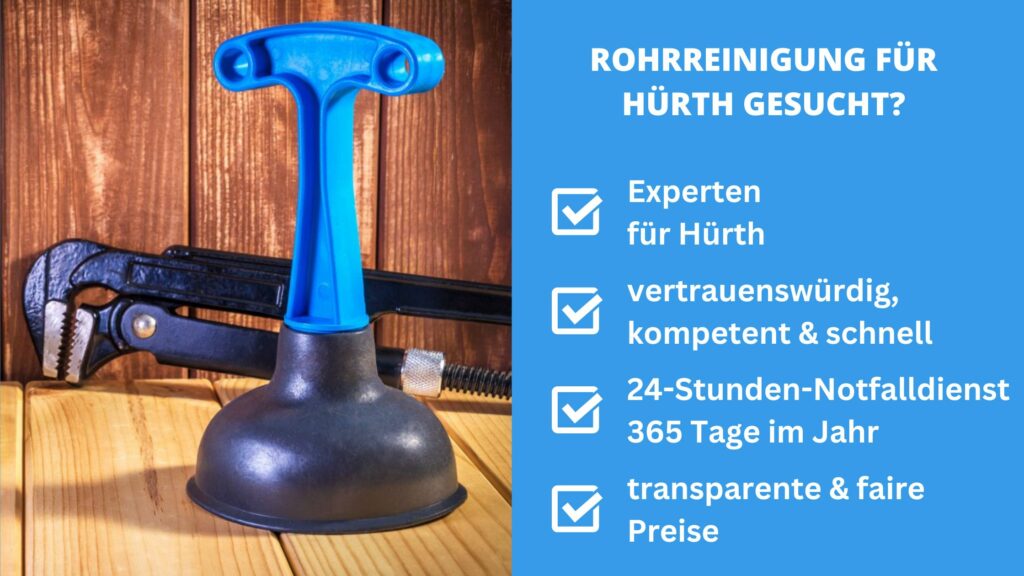 Rohrreinigung Hürth.