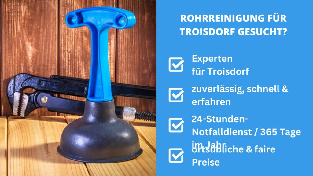 Rohrreinigung Troisdorf: Werkzeuge